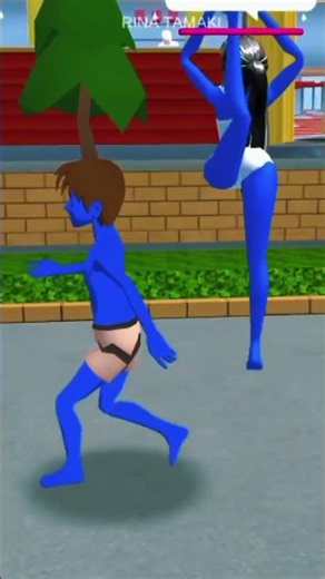 Yuta Bike & Zombie Zombie Run 😍😱 #shorts #sakura #yutamio #sakuraschoolsimulator #trend