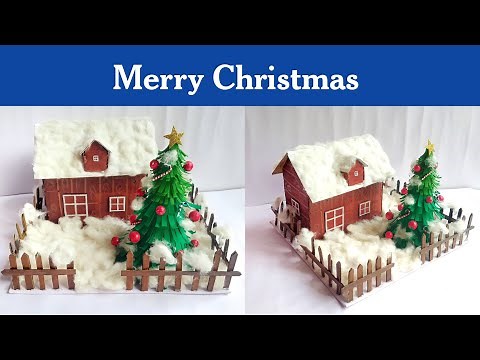 Easy Christmas Model Craft | Christmas Special Craft Idea