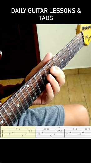 21K views · 385 reactions | Guitar Lesson Of The Day & Tabs  Follow @GuitarTabsDaily For More Daily Guitar Content. Save This Lesson & Be Sure To Practice For 30 Minutes Today  @leoseller #guitarplayer #guitarlessons #guitarra #guitarist #guitarsolo #guitartutorial | Guitar Tabs Daily | Facebook