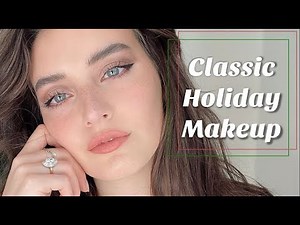 Classic Holiday Makeup Tutorial | Jessica Clements