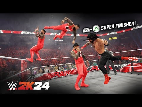 New Super Finishers in WWE 2K23 (Custom Moves)