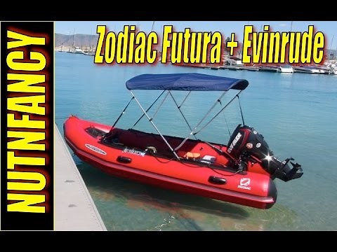 Zodiac Futura boat + Evinrude ETEC 30hp: [Mini Review]