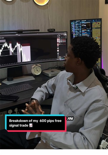 Breakdown of my 600 pips free signal trades on #xauusd #akindamolaforex