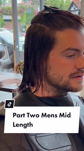 Mens Mid Length Haircut Tutorial: Part Two