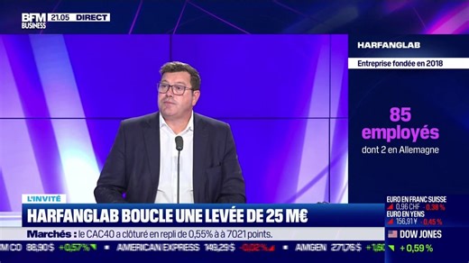 Grégoire Germain (HarfangLab) : HarfangLab, boucle une levée de 25 million d'euros - 09/10