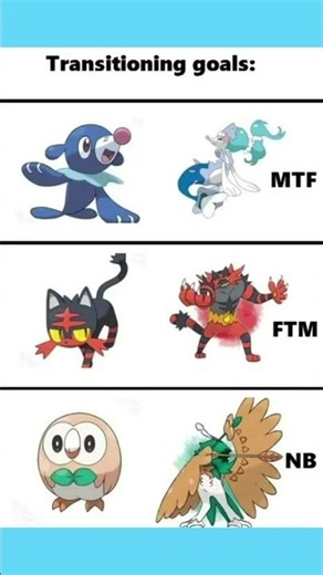 🏳️‍⚧Pokemon Transition Goals, Trans Meme🏳️‍⚧ #pokemon #memes #transgender