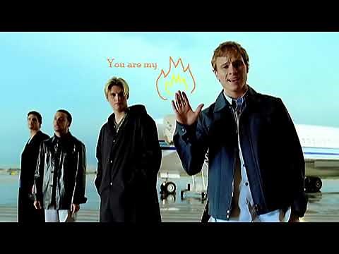 Backstreet Boys - I Want It That Way but it's just "you are my fire"