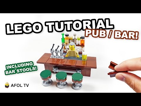 LEGO Bar & Beer Taps [Build Tutorial!]