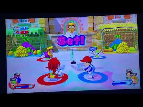 Mario & Sonic at the Sochi 2014 Olympic Winter Games Snow Day Street Hockey (Team XYLZA)