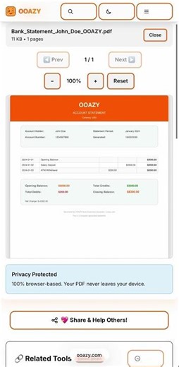 How to View PDF Files Online Without Software | PDF Viewer | OOAZY