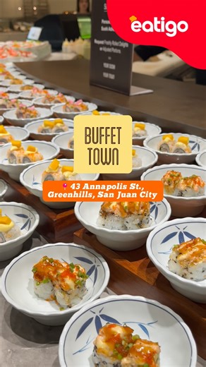 Feast at Buffet Town! 🍣🍲 Enjoy up to 50% off on Japanese cuisine and hotpot. Don't miss out! 🌟 Book Now 👉🏻 bit.ly/Buffettown #foodieph #Restaurants #fyp #foodtok #eatigo #eatigoph #eatigoeveryday #diningdiscounts #booknow #50off #Discount #FoodPromo #BuffetTown #GreenHills #HotPot #Japanese | Eatigo