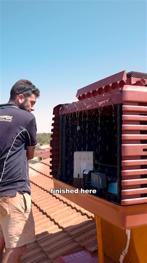 Full evap aircon install in Joondalup 🏠❄️ Mitch & Jarrad handling the supply install from start to finish. Good install = better cooling lower running costs. Follow for more Perth installs. #evapaircon #aircon #supplyandinstall #airconinstall #sparky