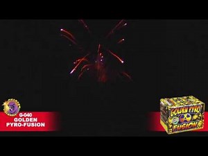 G-040 Golden Pyro-Fusion - Phantom Fireworks