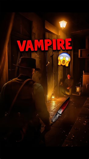 Hidden Vampire in RDR2 😱 Only a Few Players Have Seen It! #shorts #rdr2 #arthurmorgan #rockstar