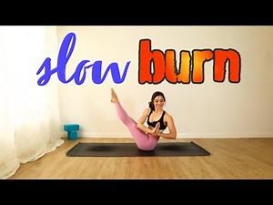 Slow Burn 🕯 30 Minute All Levels Slow Vinyasa Flow for Deep Core Strength