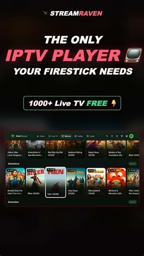 The Only IPTV Player Your Firestick Needs 📺 1000+ Live TV FREE (2026)