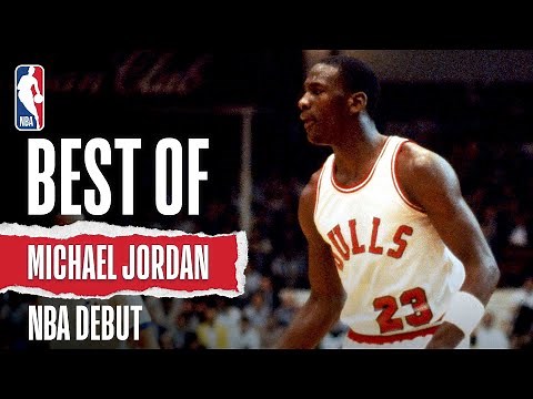Best Of Michael Jordan's NBA Debut | The Jordan Vault