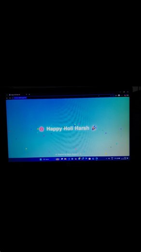 happy holi html css javascript script website created by Harsh academy pro #holiimages #holispecial