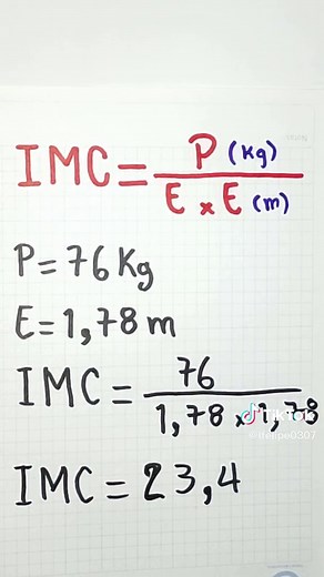 Cómo calcular el IMC (Índice de Masa Corporal)