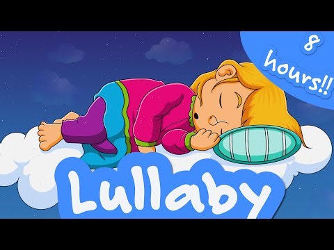 😴 Bedtime Lullabies For Babies to Fall Asleep Instantly 🤍 8 Hour Lullaby for Babies 🤍 Sleep Music⭐️🎵