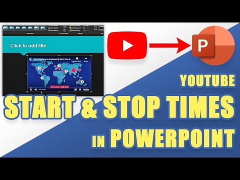 [HOW TO] Set YOUTUBE Video START & STOP Times in PowerPoint
