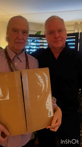 I did some unboxing of my newly reissued vinyl Ip solo albums with help from singer @edwardlalomusic ! Check out his music and check out the Ip colors ... thanks Matt and Bryan for all your help. Love, Dave - link in the bio for BFE shop to order LPs #coloredvinyl #davedavies #davedaviessoloalbum | Dave Davies
