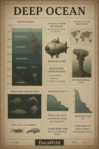 Deep Ocean: The Hidden Abyss Where Earth Still Holds Its Secrets 🌊🕳️