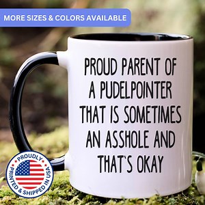 Pudelpointer Mug, Pudelpointer Dad, Pudelpointer Mom, Pudelpointer Gift, APO0021 - Etsy