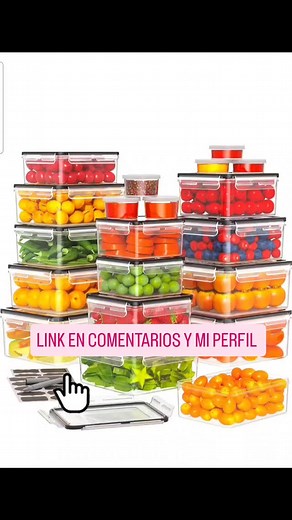 40 PCS Food Storage Containers with Lids Airtight (20 Containers & 20 Lids) - Plastic Food Containers for Kitchen Storage Reusable BPA-Free Leakproof Meal Prep Container with Labels & Pen $19.19. Con cupon U2KT3ZDZ 36% OFF $29.99 precio original | Leidy Lezcano | Facebook