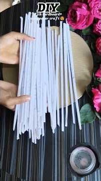 Cardboard & Copy Paper Craft 😍 | Best Out of Waste | DIY #Shorts #craftyideas #craft