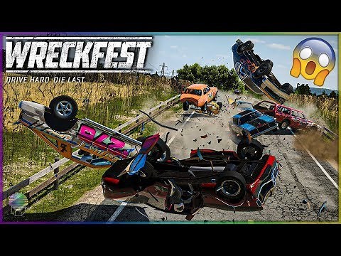 EVEN MORE MASSIVE WRECKS! [Farmlands Stage 2] Wreckfest