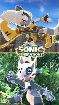 Tangle & Whisper in Sonic Generations! ⭐ #shorts #sonic #mods #gaming #idwcomics
