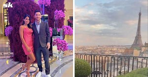 PSG star Lionel Messi enjoys break in £7000/night hotel in Paris with wife Antonella Roccuzzo
