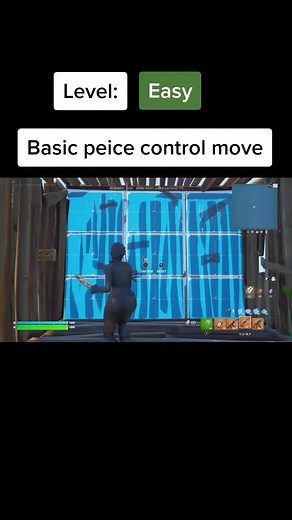 Fortnite basic piece control move #fortnite #fyp #viral #fypシ #piececontrol #easy