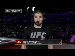 Khabib Nurmagomedov pronounce his name