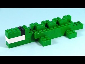 How To Build Lego ALLIGATOR - 6177 LEGO® Basic Bricks Deluxe Projects