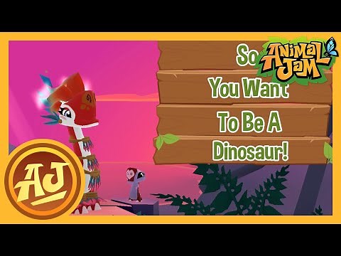 How to Become a DINOSAUR | Animal Jam Tutorials