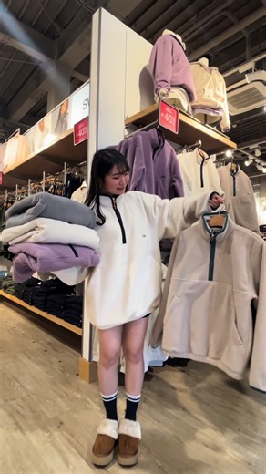 GAPの新作ハーフジップが登場！5色展開でお揃いコーデも可愛い♡