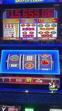 Playing the BONUS TIME Slot Machine at #yaamava — INSANE JACKPOT CHANCE! 💵🔥 #slots #casino