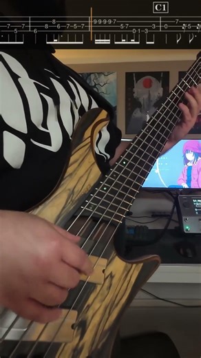 nadeko’s theme on bass 🐍 #bass #千石撫子 #monogatari #物語シリーズ #妄想エクスプレス #ベース