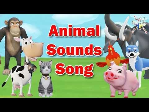 Woof, Oink, Squeak! | Dog, Capybara & Pig Animal Sounds Song for Kids 🐶🐹🐷 | EduFam || AI9AI8