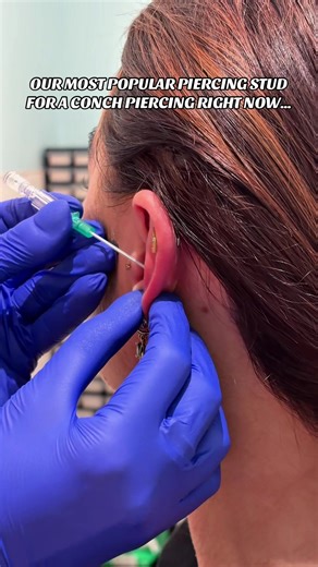 Upgrade Your Conch Piercing with Our Trendy Stud!