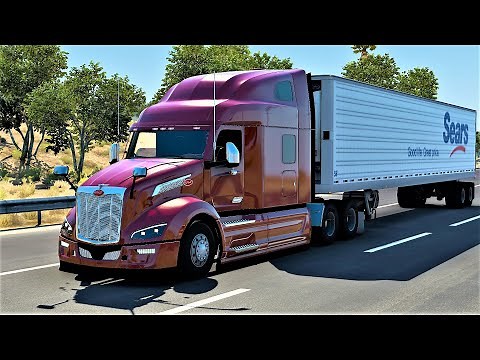 ATS Mods 4K★ 1.46 | 2022 Peterbilt 579 Next Gen | American Truck Simulator