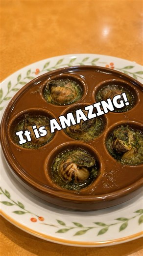Only in Japan - Escargot (Snails) for $3!