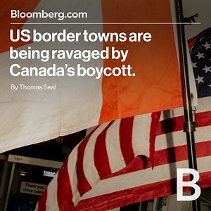 1.1K views · 1K reactions | Canada’s boycotts show the country’s role in the US economy. Read why at Bloomberg.com. | Bloomberg | Facebook