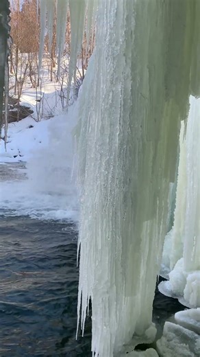 Winter at Akron Falls ❄️ | Waterfall Wednesday