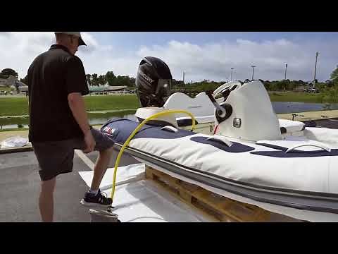 SEMI-RIGIDE.FR ZODIAC semi-rigide montage d'un flotteur pas à pas tuto