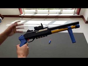 🔥 Super-Shorty M870 Shell Ejecting Pump Action Blaster