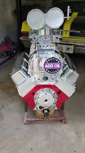 finally here the power house 496 stroker BBC 871 tbs blower