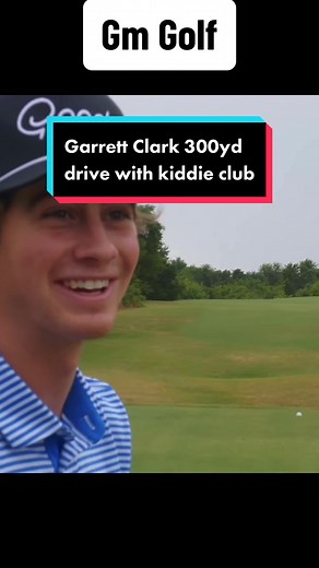 Watch Gm golf channel! Garret Clark proves its the player regardless what equipment! #garrettclark #gmgolf #goodgood #golf #golftiktok #pgatour